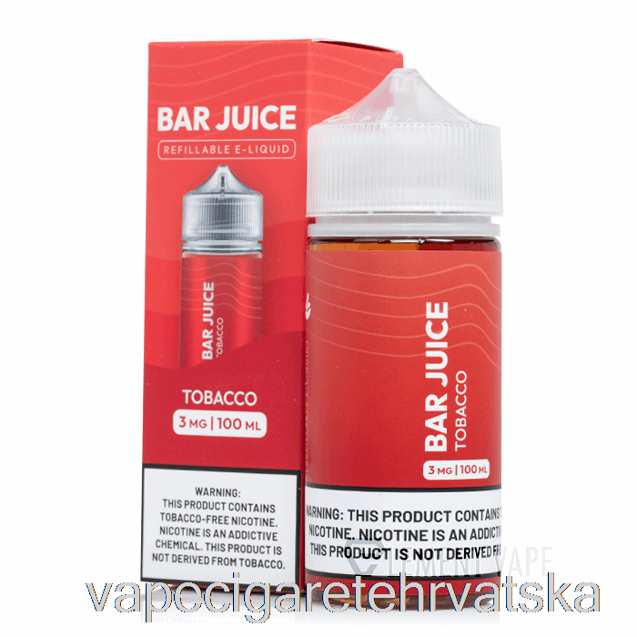 Vape Hrvatska Duhan - Bar Sok - 100ml 0mg